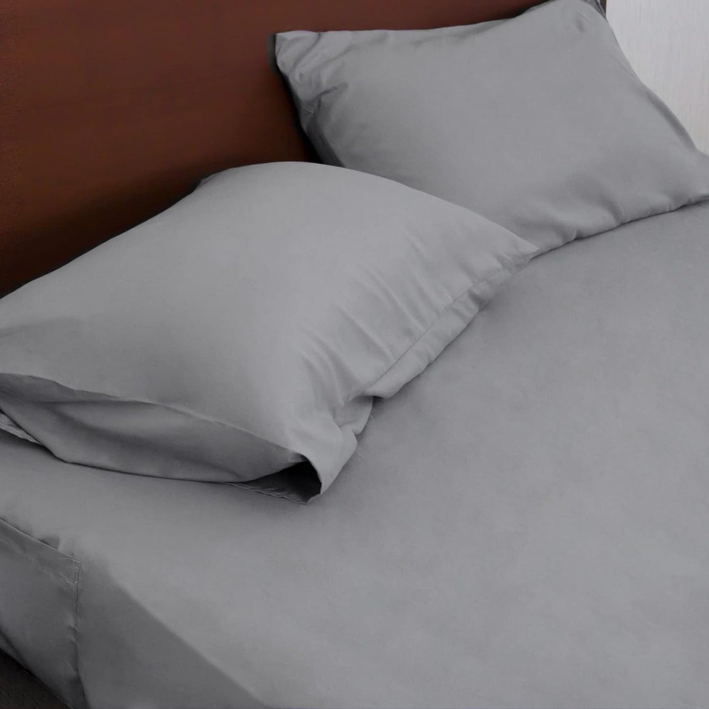 Air Mattress Sheet Set - 3 Pieces Extra Deep Pocket Sheet Set - Sheets with Pockets on Side - Easily Fits Extra Deep Pillow Top Air Mattress,Grey