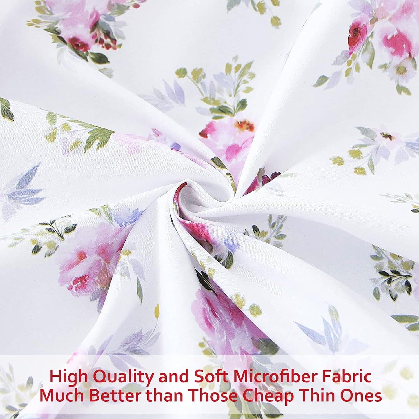 Pack n Play Sheet | Mini Crib Sheet - 2 Pack, Ultra-Soft Microfiber, Fits Graco Pack and Play, Floral