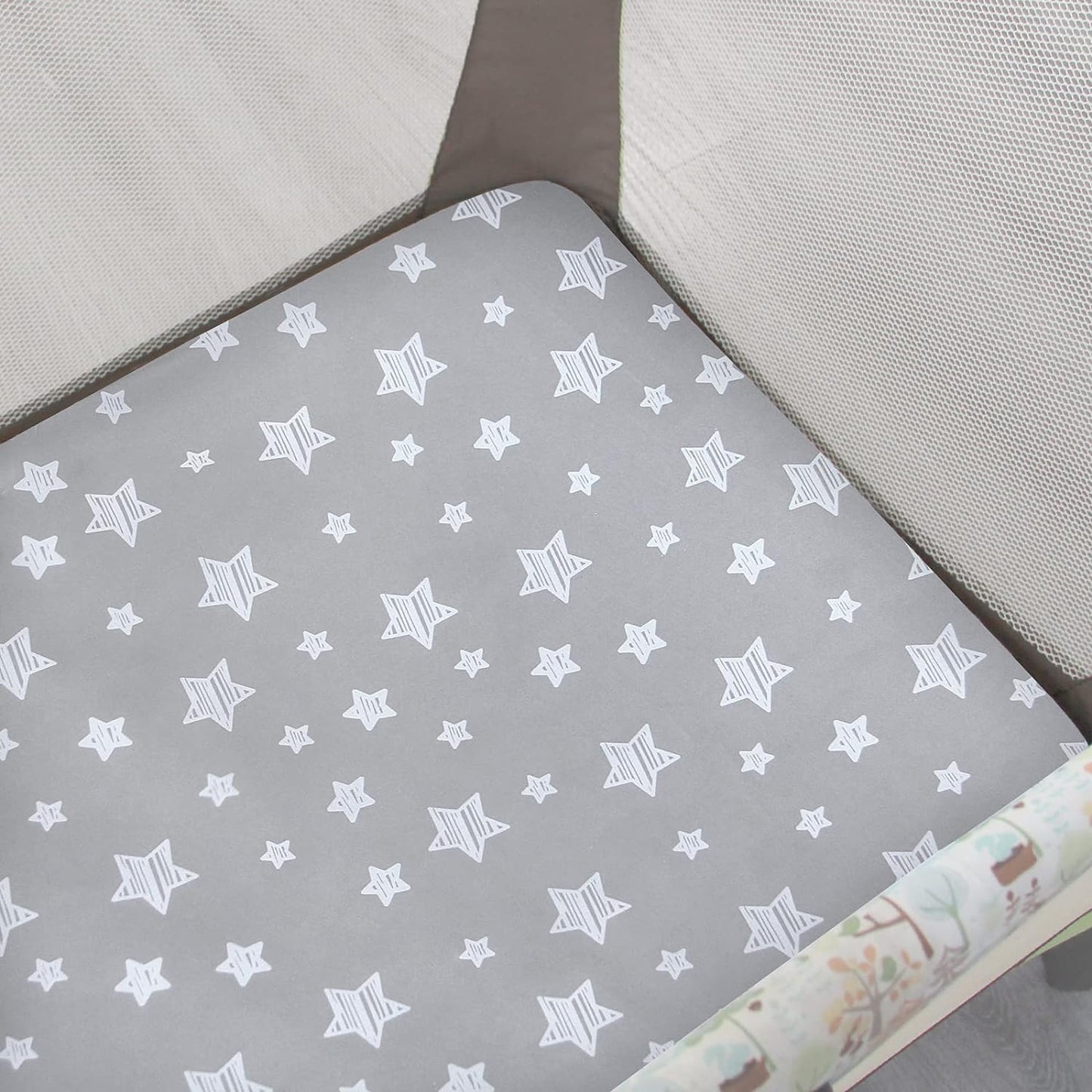 Pack n Play Sheet | Mini Crib Sheet - 2 Pack, Ultra-Soft Microfiber, Fits Graco Pack and Play, Stars & Bunny