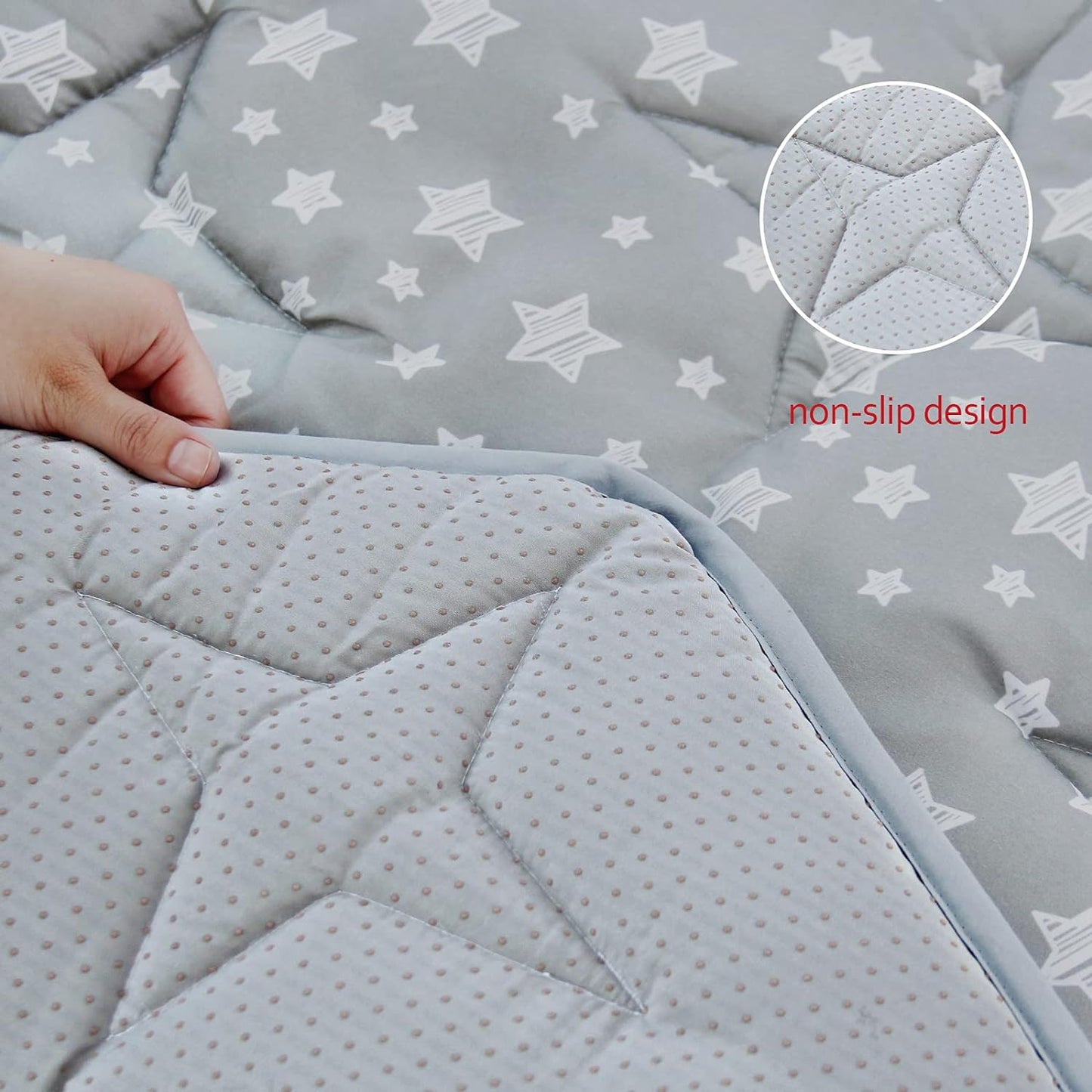 Baby Play Mat | Octagon Playpen Mat - 61" x 61", Padded and Non-Slip Activity Mat for Infant & Toddler