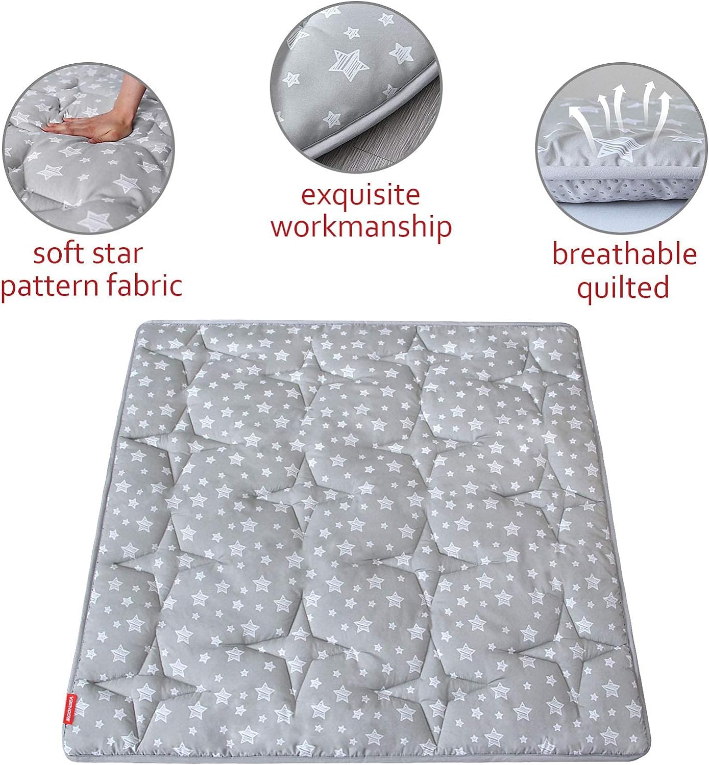 Baby Play Mat | Play Tent Mat - Padded and Non-Slip Activity Mat for Kids and Toddlers