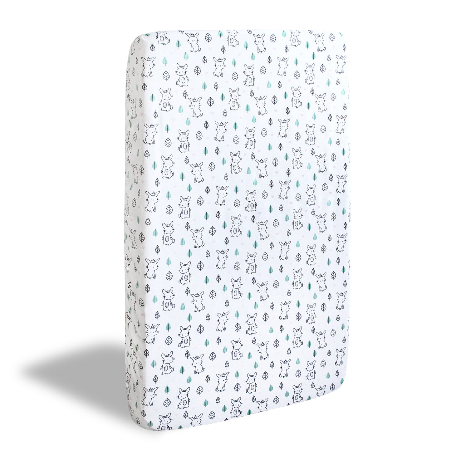 Crib Sheets - Fit For Standard Crib, Microfiber, Rabbit