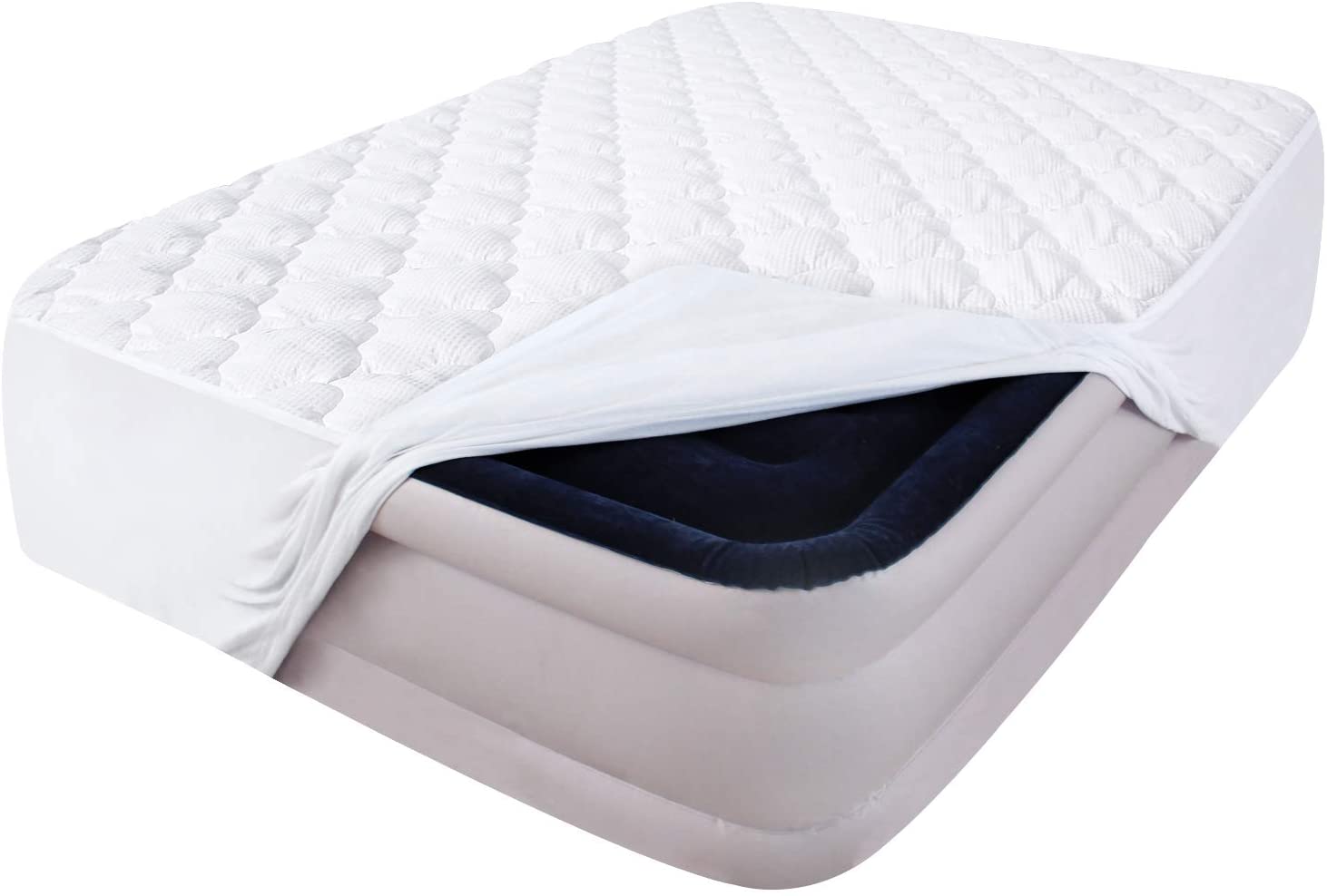 Air Mattress Pad- Thick Quilted, Soft, Breathable, Noiseless – Moonsea  Bedding