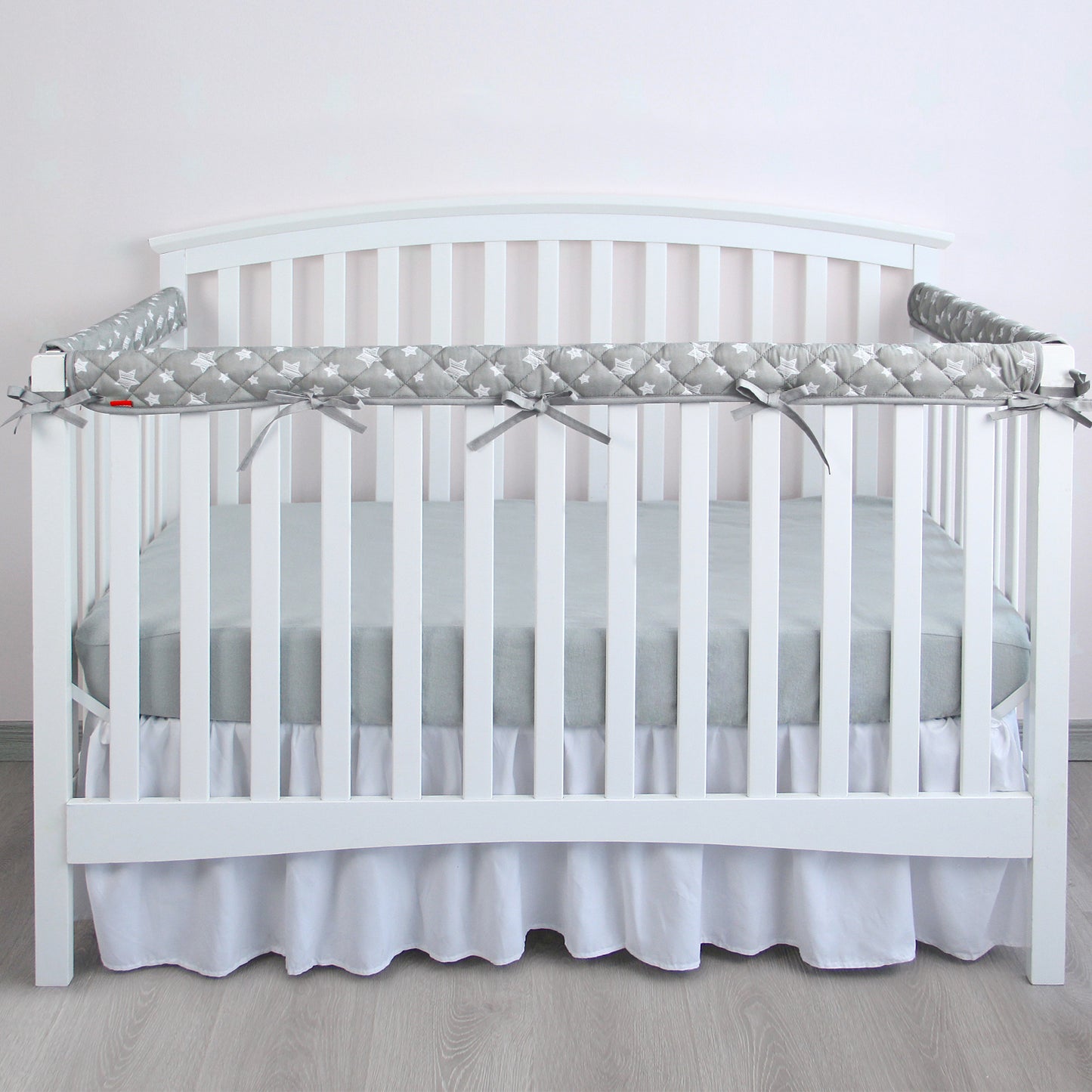 Crib Rail Cover for Teething – Soft Padded Crib Rail Protector | Crib Teething Guard, Bite Guard & Crib Rail Guard for Baby Toddlers - Moonsea Bedding
