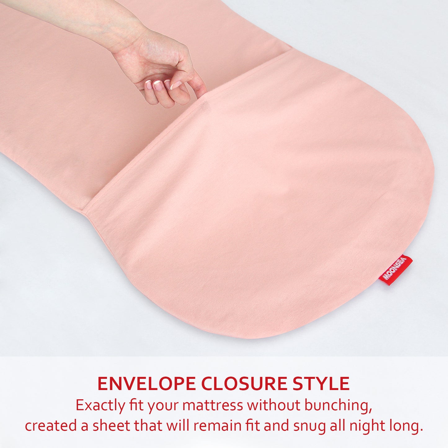 Bassinet Sheet- 100% Cotton Flannel, Soft, Breathable, 30" x 18", Pink