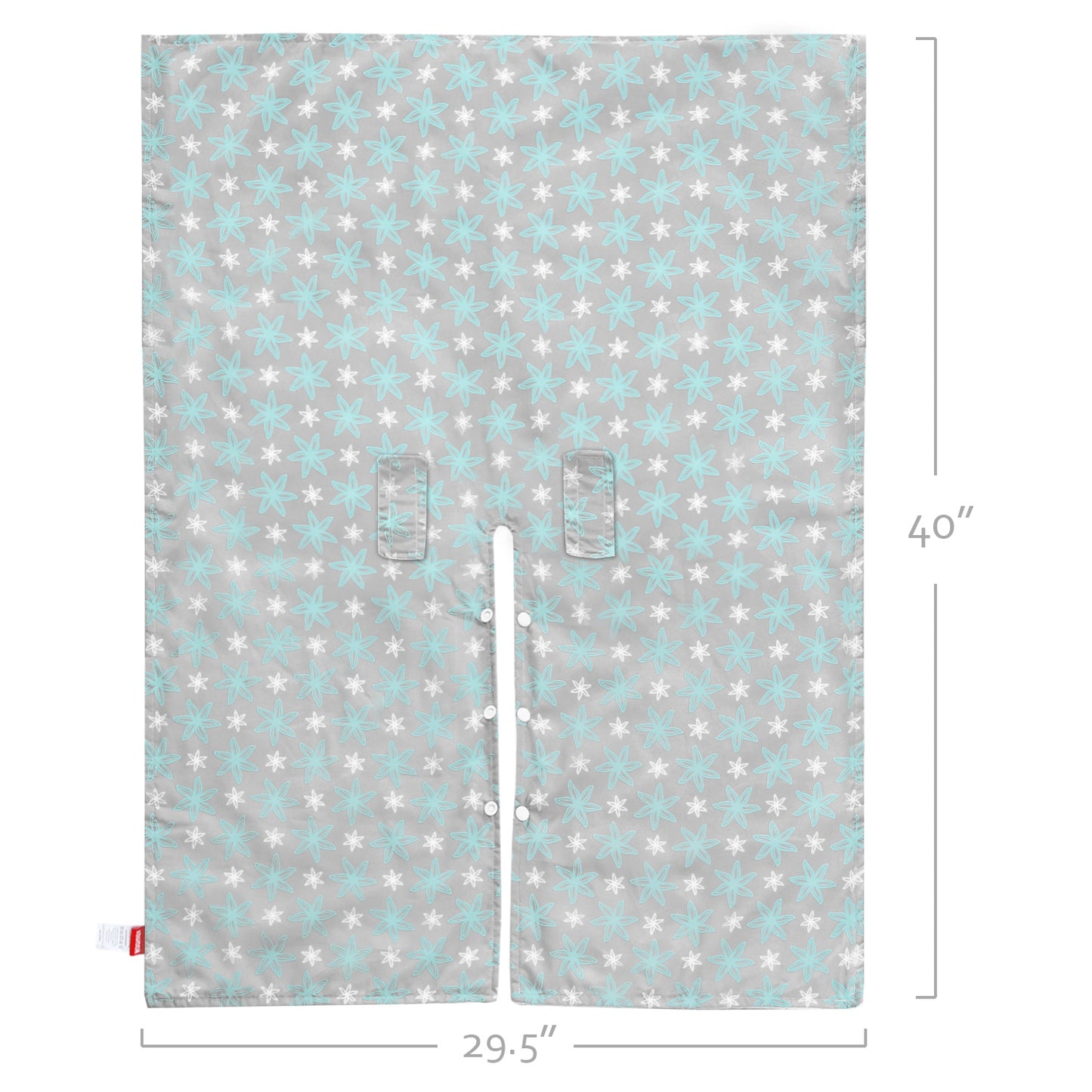 Baby CarSeat Canopy- Nursing Cover, Flower Pattern