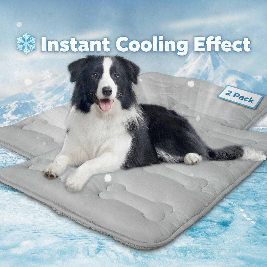 ❄️ A Simple Solution: The Cooling Dog Mat