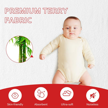 Crib sheets, Fit for Standard Size Crib, 4Packs, Bamboo
