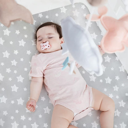 Crib sheets, Fit for Standard Size Crib, 4Packs, Bamboo