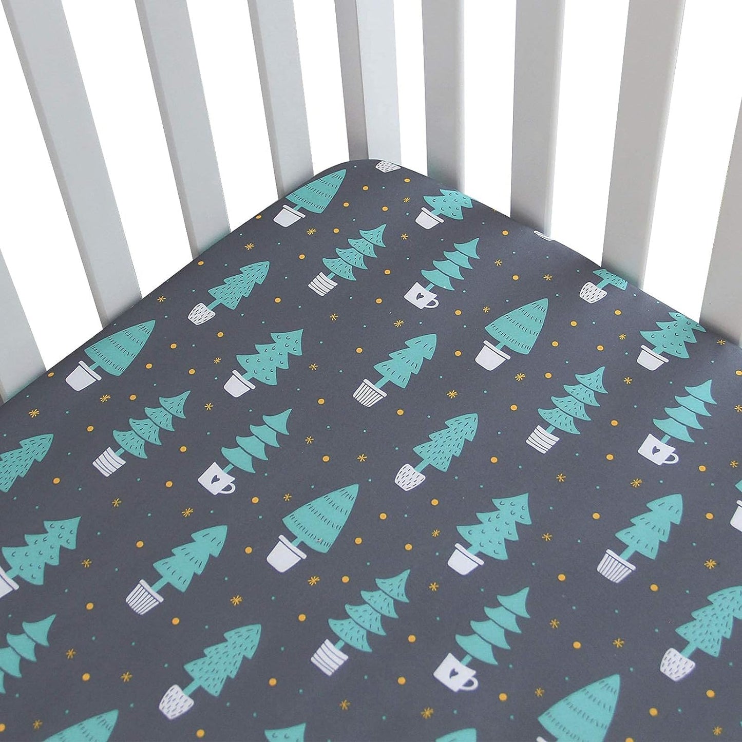 Crib Sheets - Fit For Standard Crib, Microfiber
