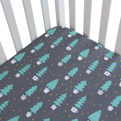 Crib Sheets - Fit For Standard Crib, Microfiber