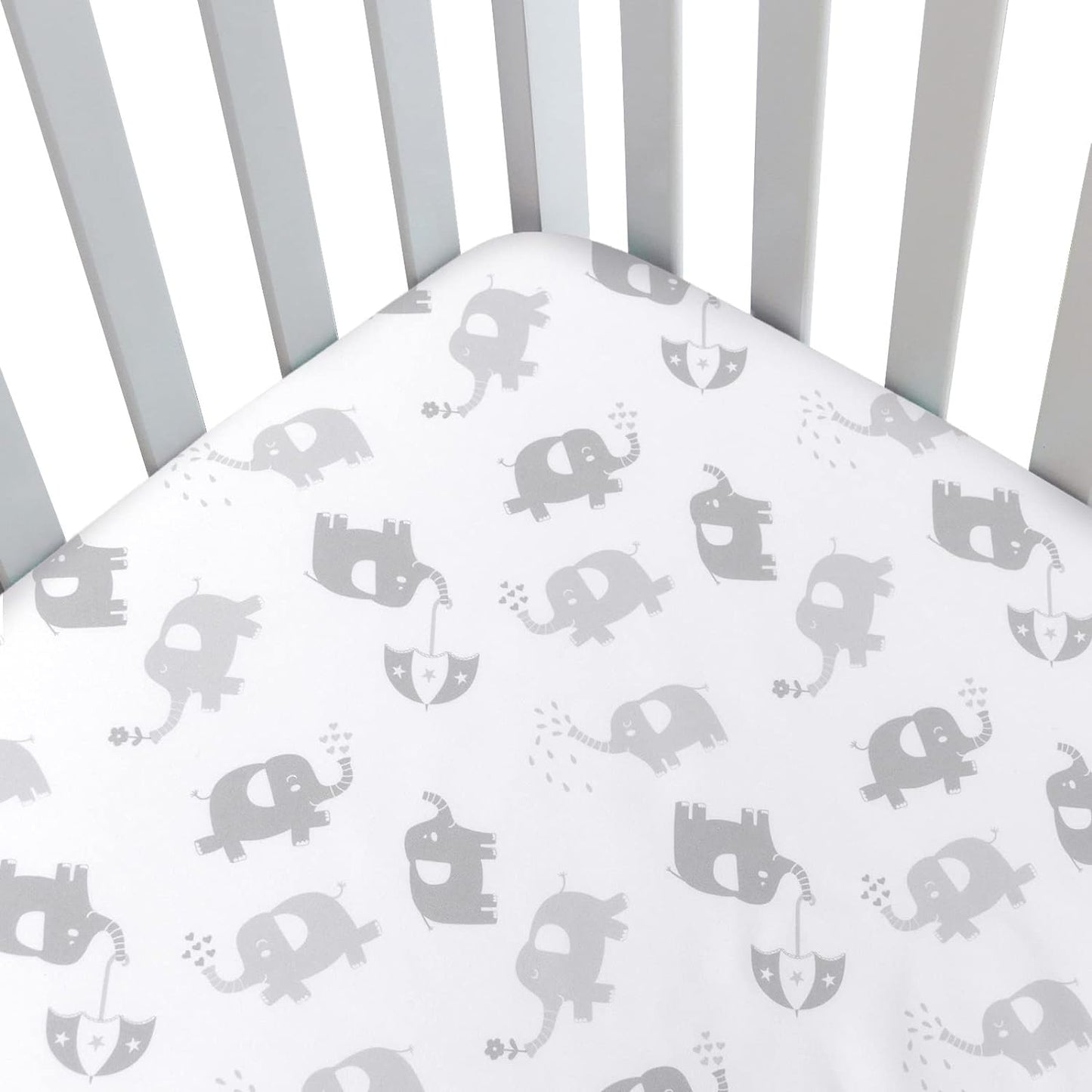 Crib Sheets - Fit For Standard Crib, Microfiber