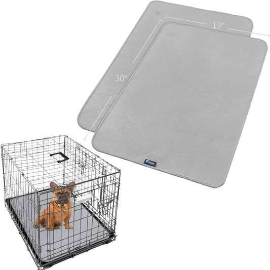 Waterproof Dog Crate Mat , Non-Slip Training Pads for Dogs, 2 Pack-Moonsea Bedding