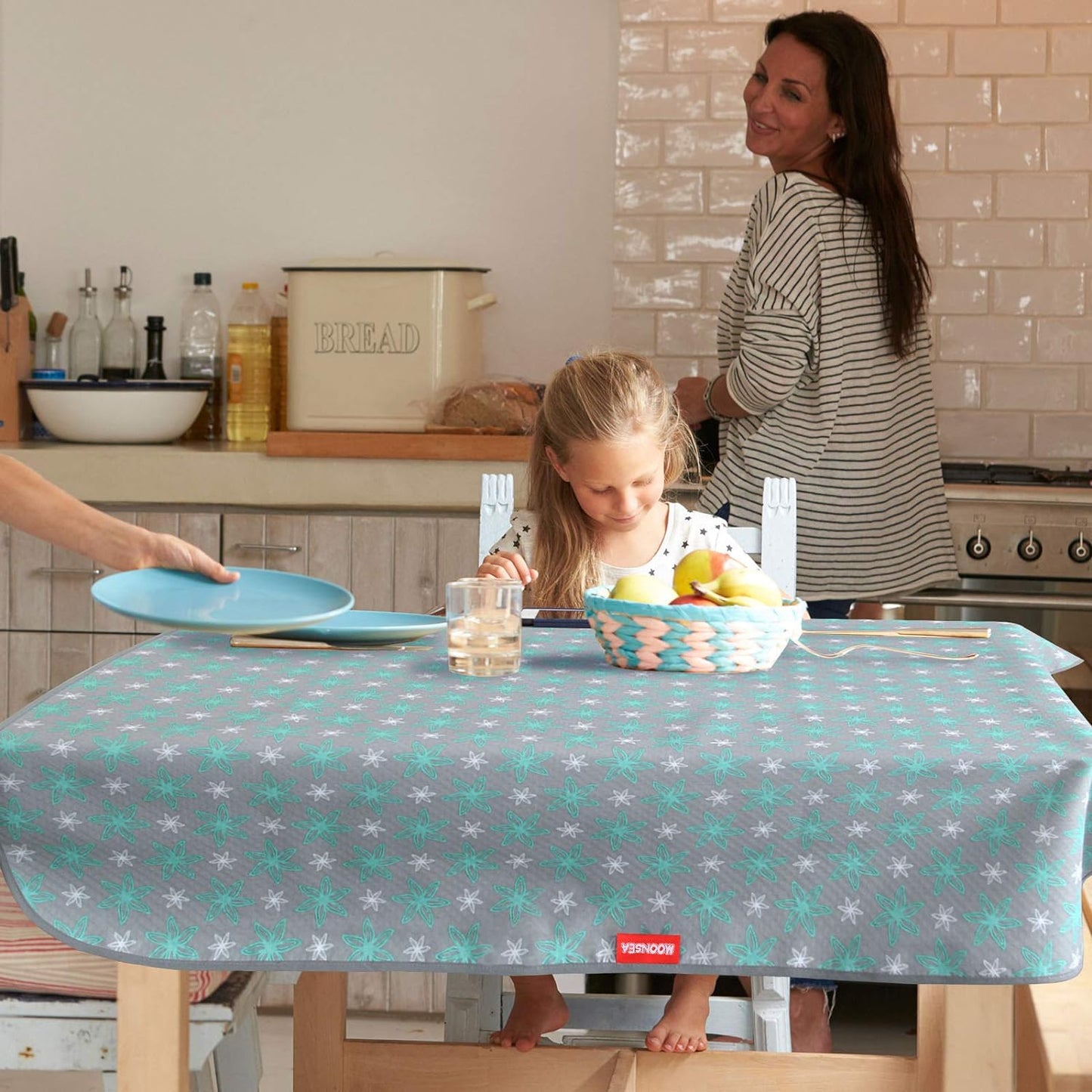 Splat Mat, for Under High Chair Mat, Mealtime Baby Art/Crafts/Playtime, Anti Slip, Waterproof, 42x46