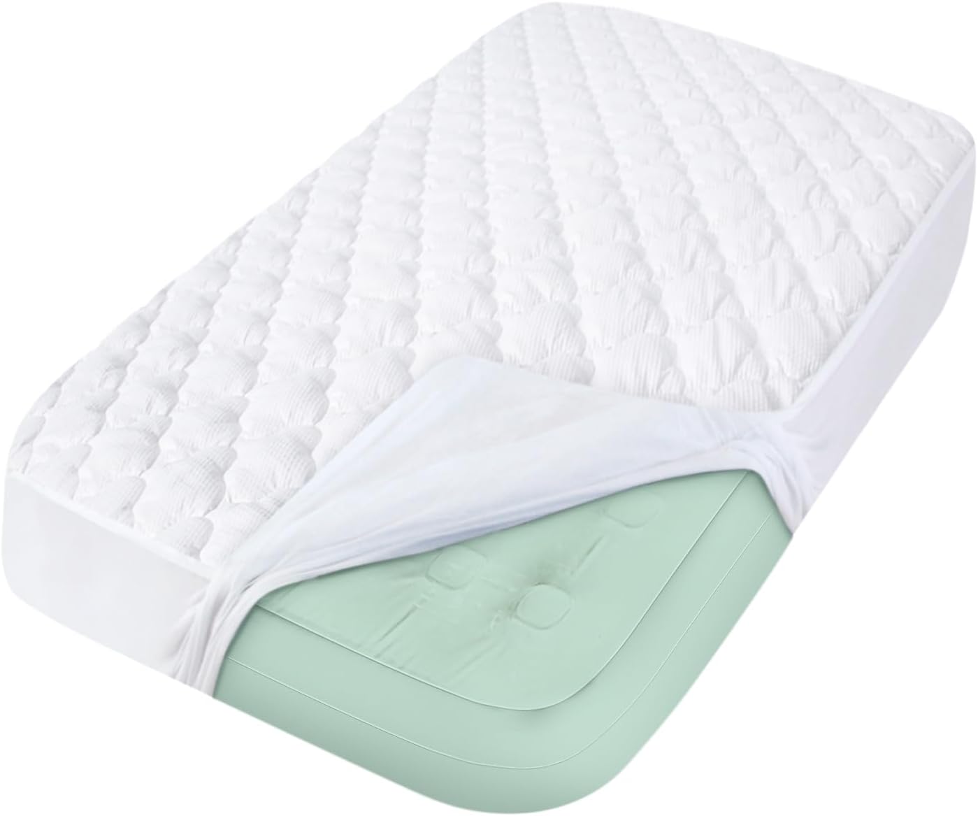 Toddler  Air Mattress Pad,  Waterproof, Compatible with hiccapop Inflatable Toddler Travel Bed or EnerPlex Kids Inflatable Travel Bed