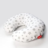 Nursing Pillow Cover, Snug Fits Boppy Nursing Pillows, White, Star Print