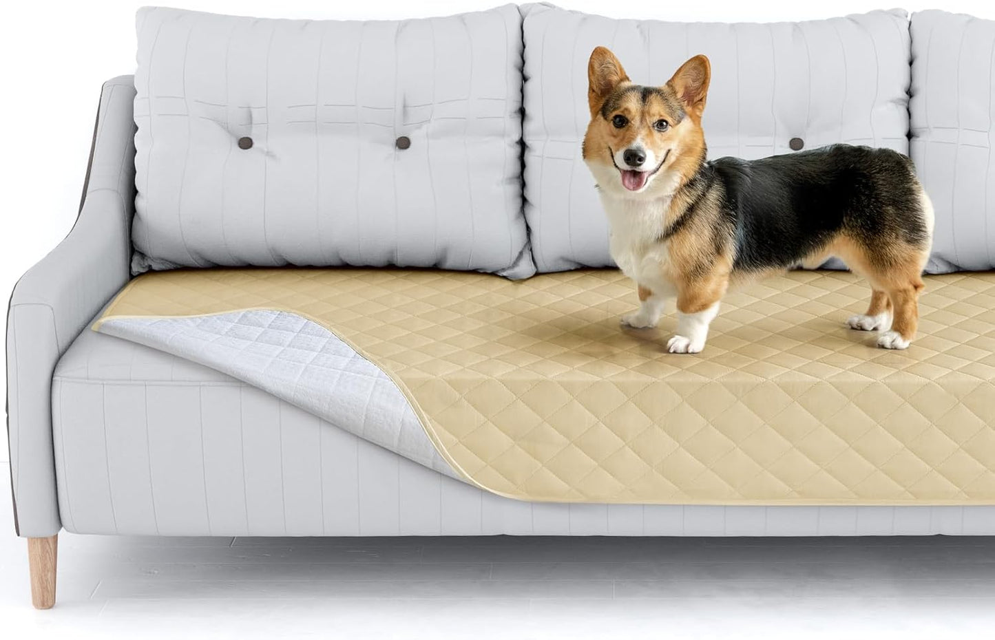 Dog Blanket Antislip Pet Bed Cover Sofa Couch Furniture Protector Cover,Waterproof ,Chocolate