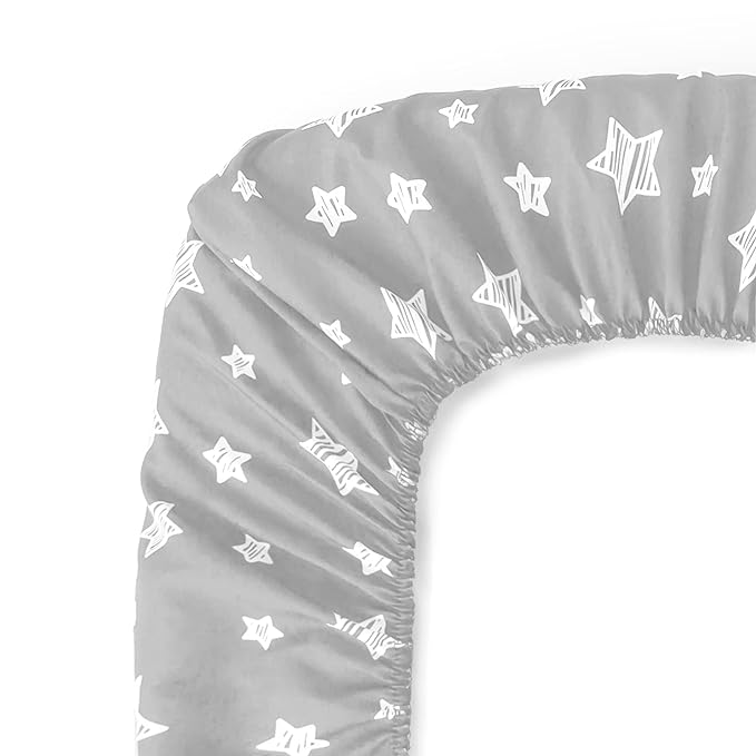 Bassinet Sheet, Compatible with Mika Micky & MiClassic & Milliard Bassinet, 2 Pack, Microfiber