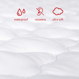 Playard Mattress Pad, Fits 4moms Breeze Plus Playard & Breeze GO Playard, 41''X28.5'',Waterproof, Microfiber