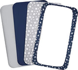 Pack and Play Sheets, Compatible with Graco Pack n Play, Microfiber, 4Pack