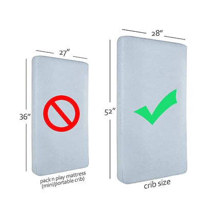 Crib Sheets - Fit For Standard Crib, Microfiber, Navy Star