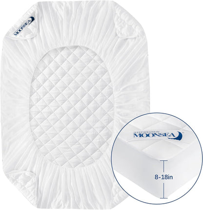 Mattress Cover/Protector- ,Breathable  Diamond Quilted, Durable, Noisless,Microfiber