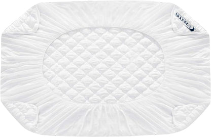 Air Mattress Pad Cover/ Protector- Thick Quilted, Soft, 15''-23'' Deep Pocket, Microfiber