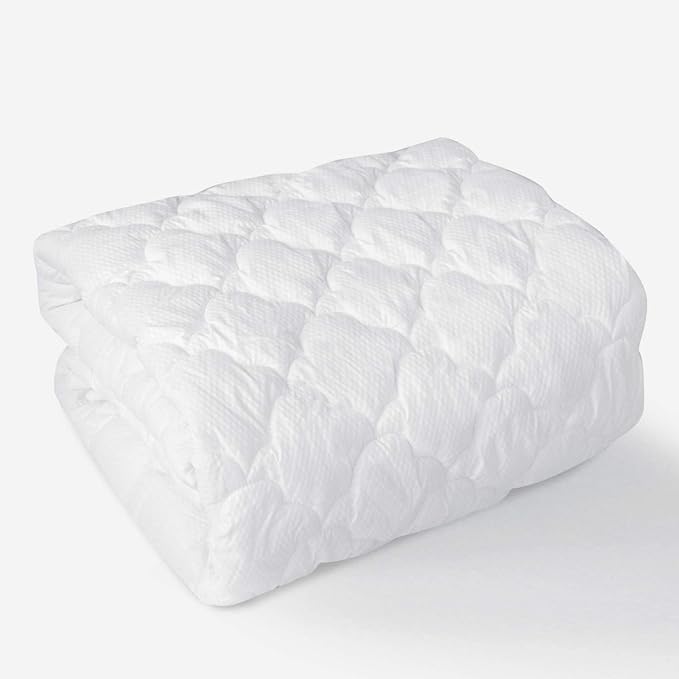 Air Mattress Pad Cover/ Protector- Thick Quilted, Soft, 15''-23'' Deep Pocket, Microfiber
