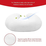 3D Air Mesh Nursing Pillow ,26''x20''x1.5'', Breathable, White