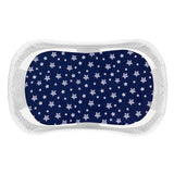 Bassinet Sheet, 33''x 17'', Microfiber, Navy Star