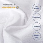 Crib Mattress Protector, 28''X52'' , Fit Standard Crib Mattress, Waterproof,  Bamboo