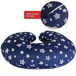 Nursing Pillow Cover, Snug Fits Boppy Nursing Pillows, Navy, Star Print
