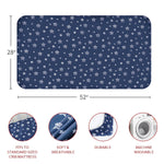 Crib sheets, Fit for Standard Size Crib, 2Packs, Microfiber, Navy