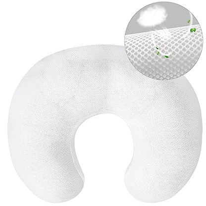 3D Air Mesh Nursing Pillow ,26''x20''x1.5'', Breathable, White