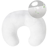 3D Air Mesh Nursing Pillow ,26''x20''x1.5'', Breathable, White