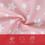 Nursing Pillow Cover, Snug Fits Boppy Nursing Pillows, Pink, Star Print