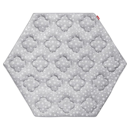 Baby Play Mat | Hexagon Playpen Mat - Extra Large Padded and Non Slip Activity Mat for Infant & Toddler - Moonsea Bedding