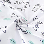 Bassinet Sheet, 33''x 17'', Microfiber, Bunny