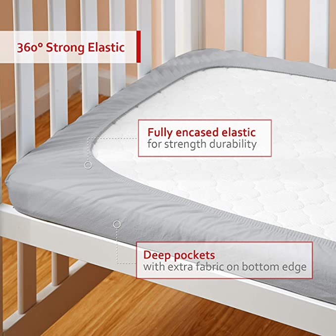 Pack and Play mattress cover, Fit for Graco Portable Mini Cribs, 39"×2