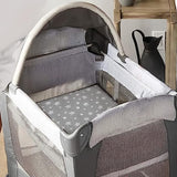 Bassinet Sheet, Compatible with Graco Travel Lite Crib, 31''x 21'', 2 Pack, Microfiber