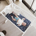 Bassinet Sheet, 32''x17'', 4 Pack, Microfiber