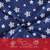 Nursing Pillow Cover, Snug Fits Boppy Nursing Pillows, Navy, Star Print
