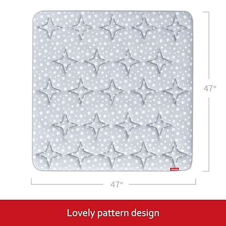 Baby Play Mat  Playpen Mat - 79 x 63, Large Padded Tummy Time Activ –  Moonsea Bedding