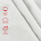 Changing Pad Cover- 2 Pack White, Ultra Soft Jersey Knit Cotton