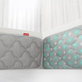 Baby Crib Bumper Pads- Breathable, Flower Print, 4 Piece Set