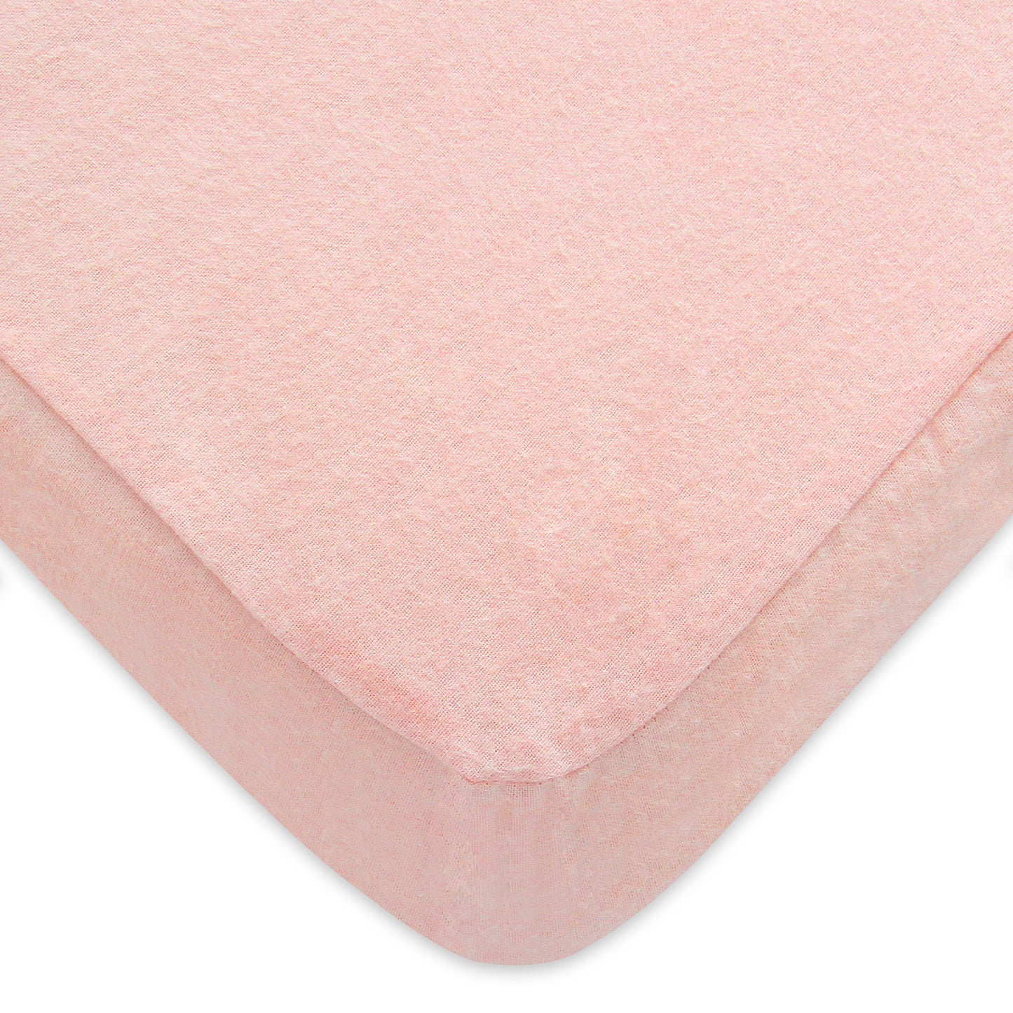 Pack N Play Sheet-100% Cotton Flannel, Heavenly Soft, Pink