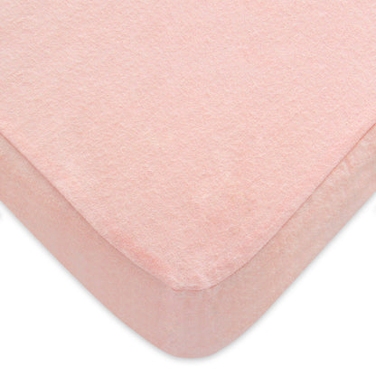Pack N Play Sheet-100% Cotton Flannel, Heavenly Soft, Pink