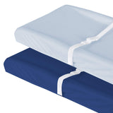Changing Pad Cover- 2 Pack Navy Blue, Ultra Soft Jersey Knit Cotton