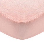Crib Sheet-100% Cotton Flannel, Heavenly Soft, Pink