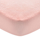 Crib Sheet-100% Cotton Flannel, Heavenly Soft, Pink